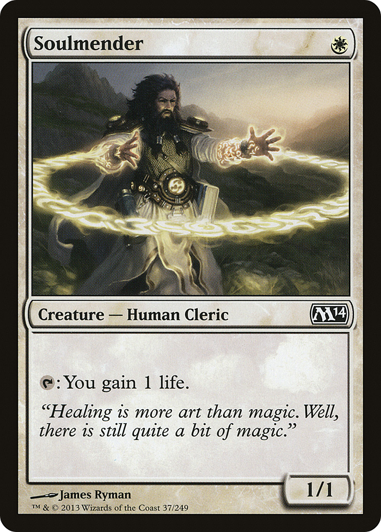 Magic 2014 - (M14-037) - Soulmender Foil