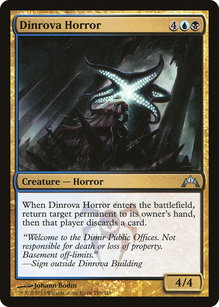 Gatecrash - (GTC-155) - Dinrova Horror Foil