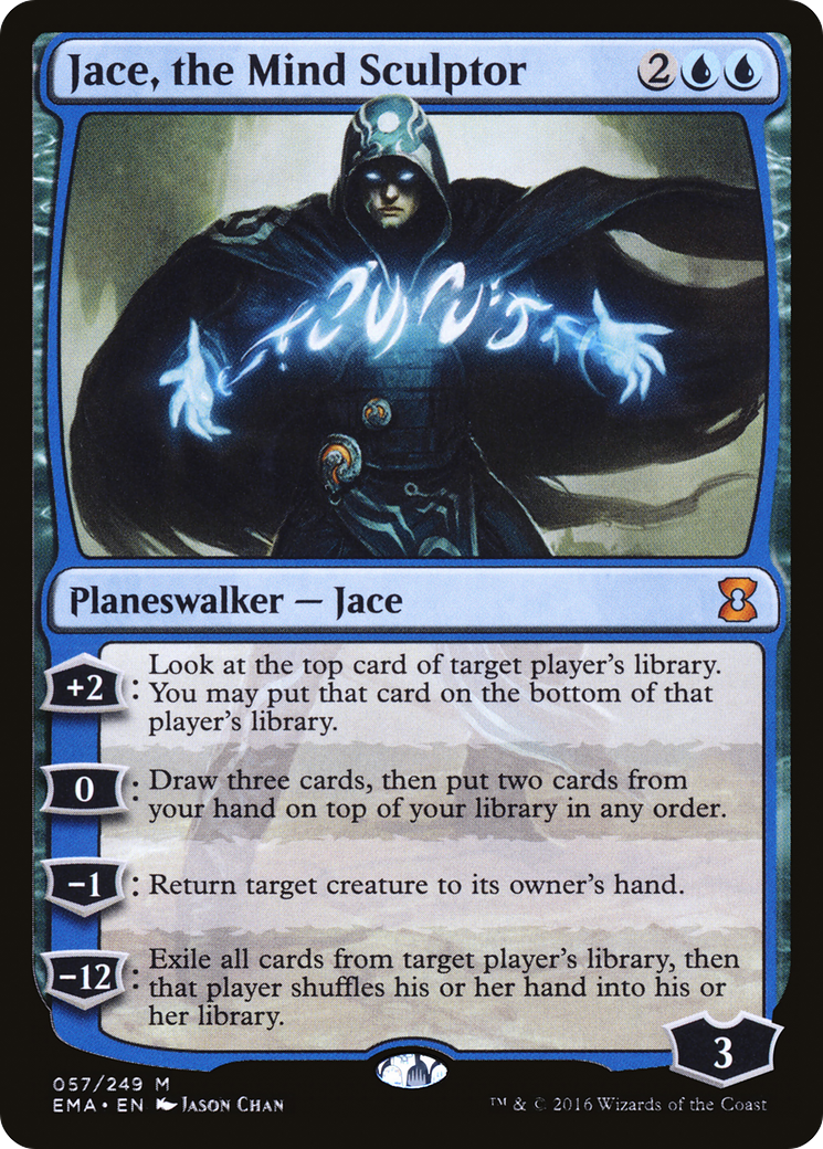 Eternal Masters - (EMA-057) - Jace, the Mind Sculptor Foil