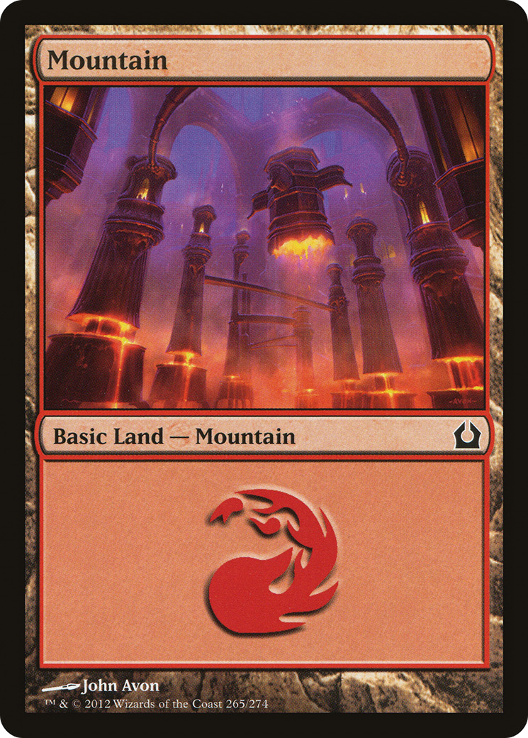 Return to Ravnica - (RTR-265) - Mountain (265) Foil