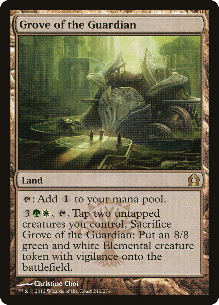 Return to Ravnica - (RTR-240) - Grove of the Guardian