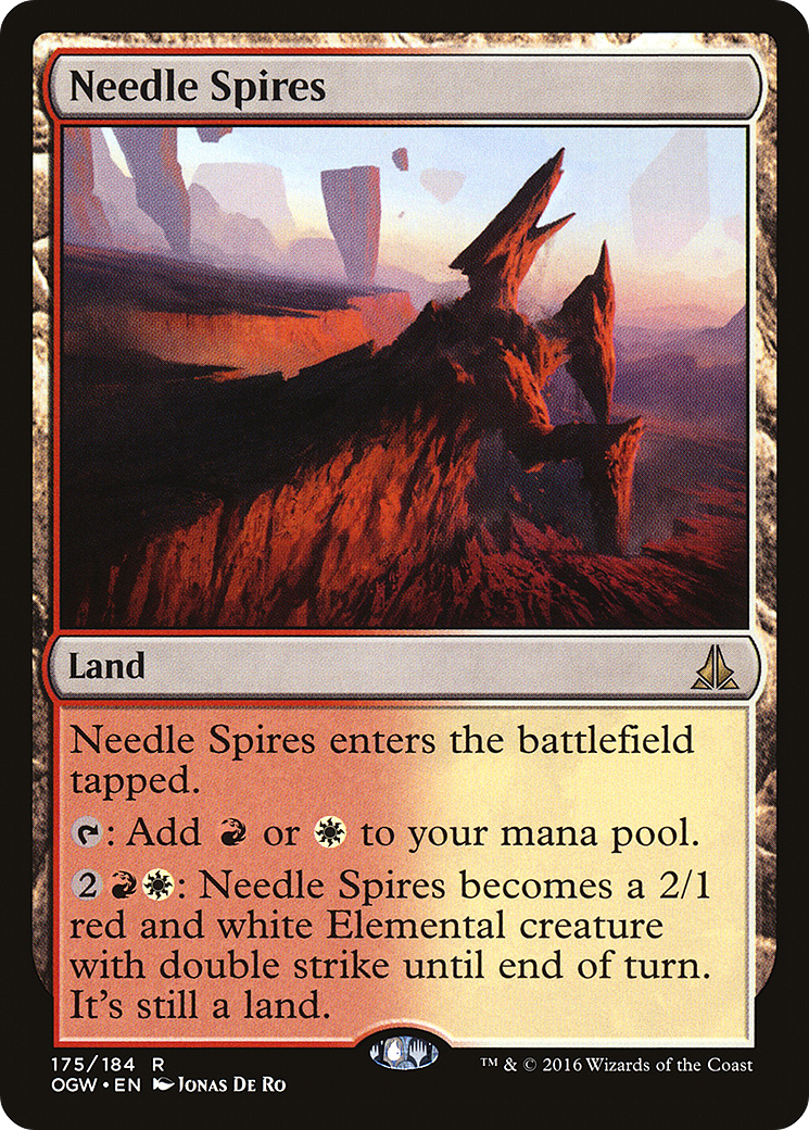Oath of the Gatewatch - (OGW-175) - Needle Spires Foil