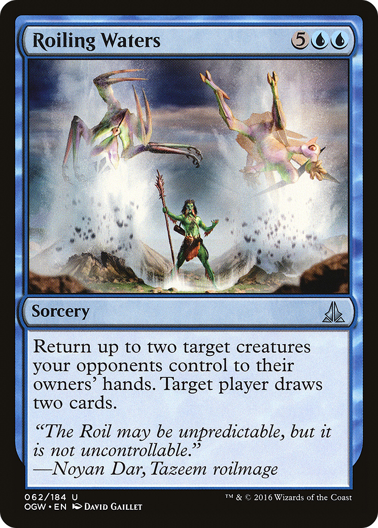 Oath of the Gatewatch - (OGW-062) - Roiling Waters