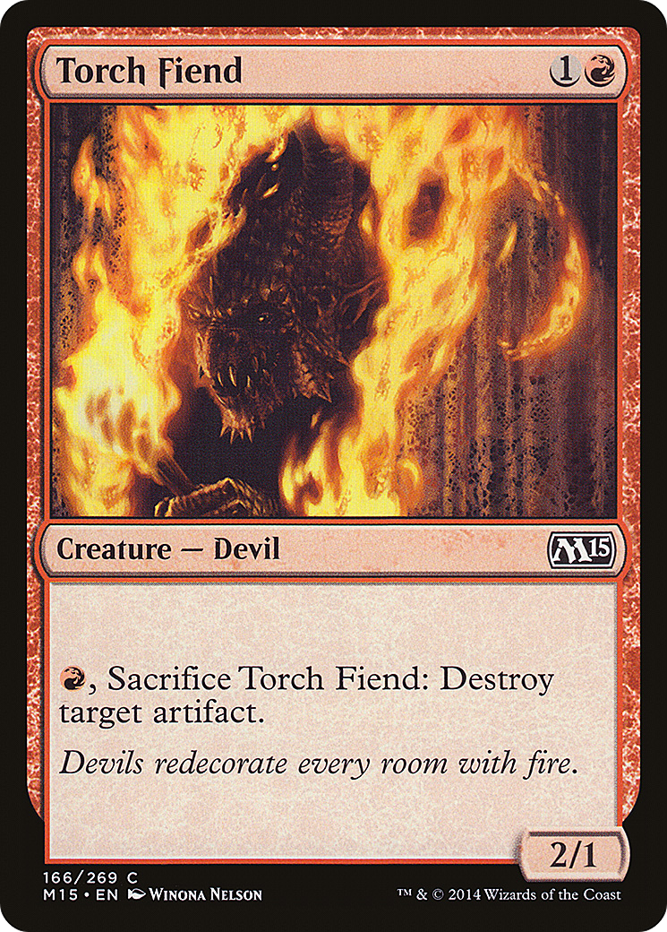 Magic 2015 - (M15-166) - Torch Fiend