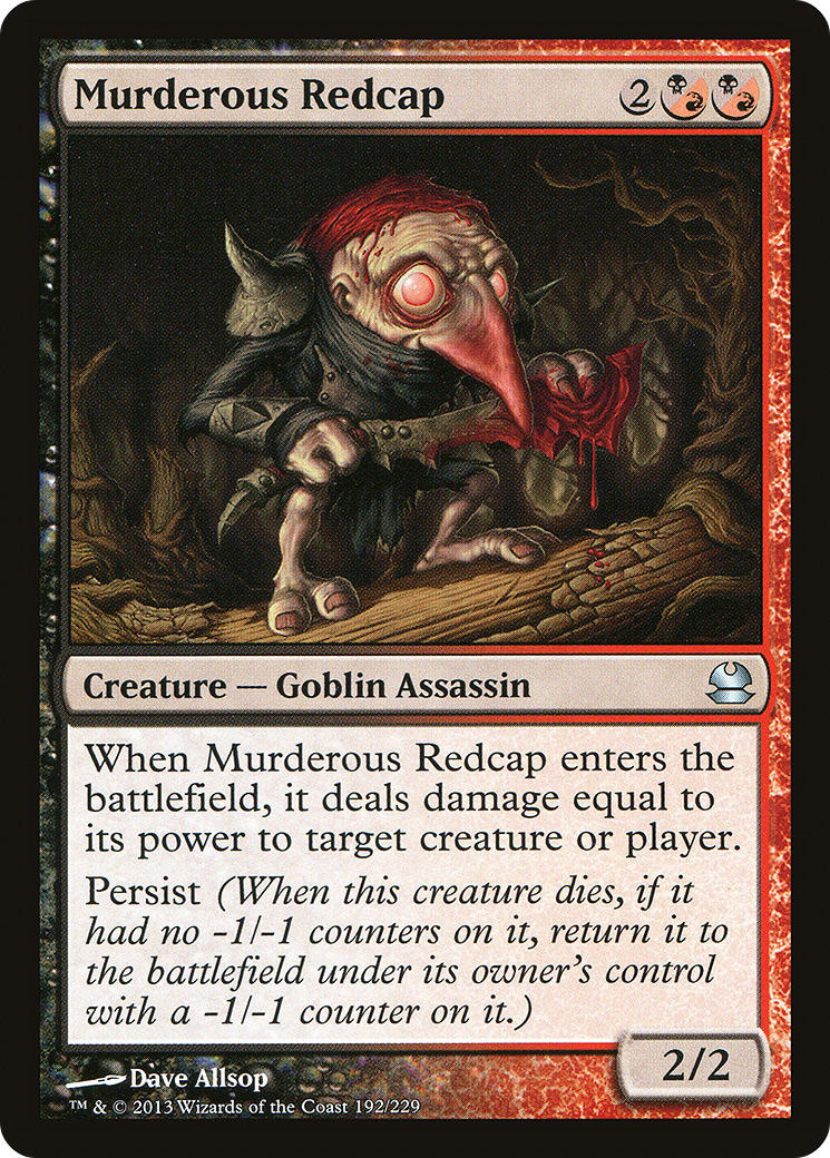 Modern Masters - (MMA-192) - Murderous Redcap