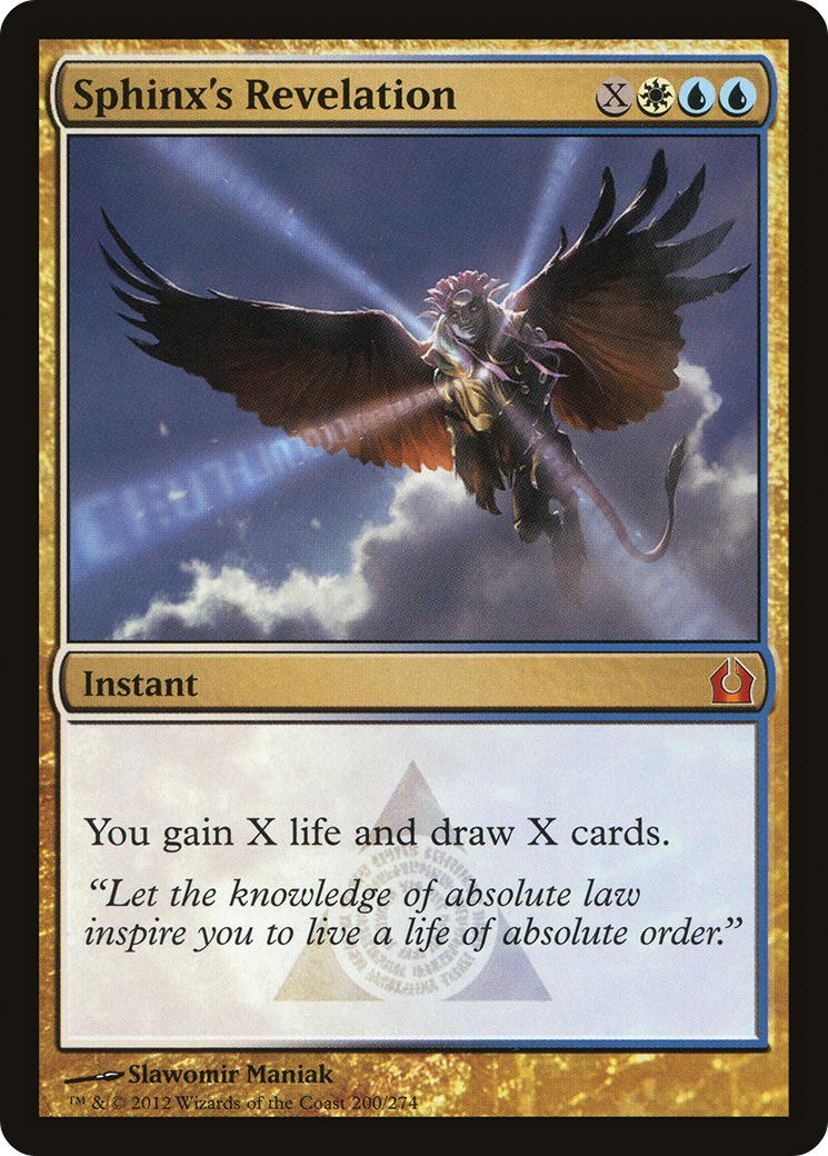 Return to Ravnica - (RTR-200) - Sphinx's Revelation Foil