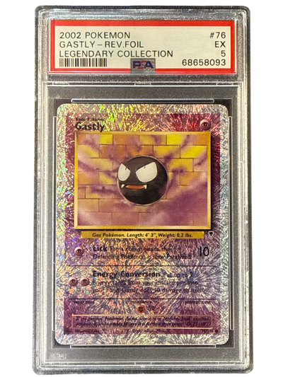 Legendary Collection  076/110 PSA5 #68658093 Gastly  - Reverse Holofoil - Common