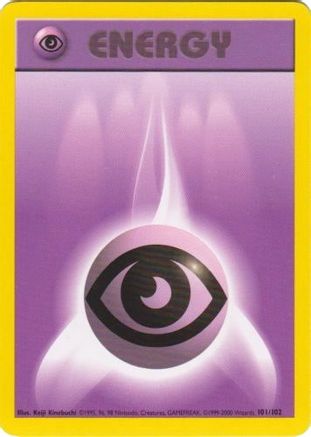 Base Set  101/102 Psychic Energy  - Common
