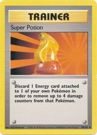 Base Set  090/102 Super Potion  - Uncommon