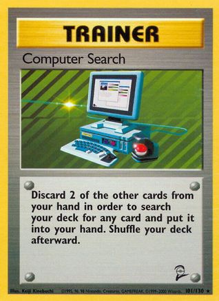 Base Set 2  101/130 Computer Search  - Rare