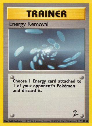 Base Set 2  119/130 Energy Removal  - Common