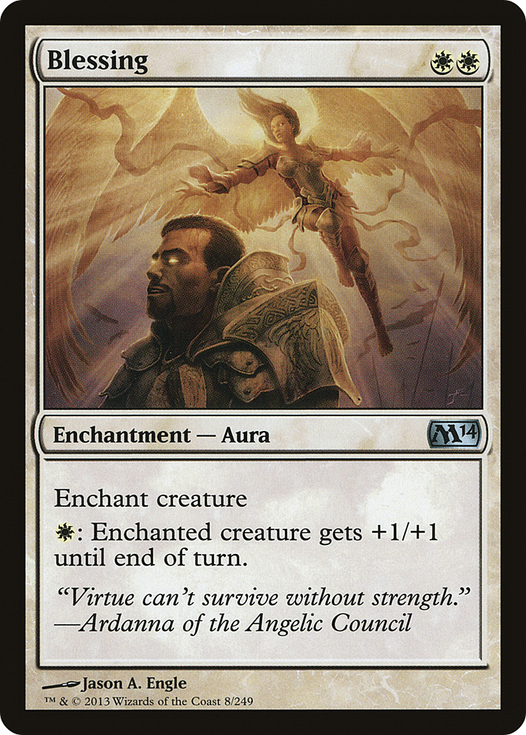 Magic 2014 - (M14-008) - Blessing Foil
