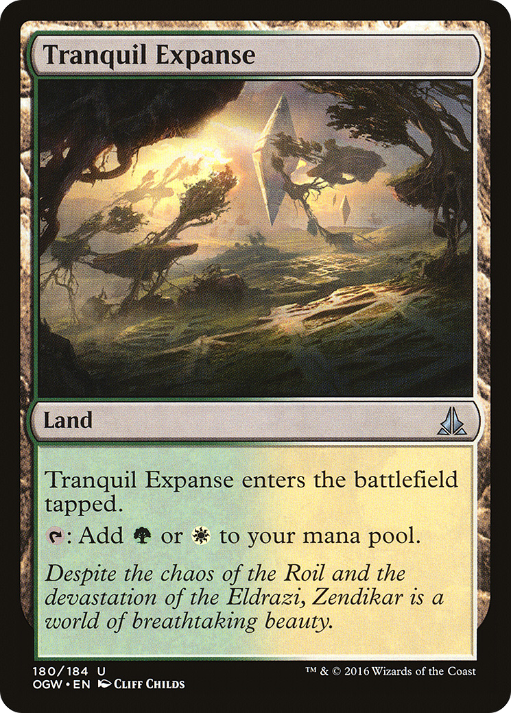 Oath of the Gatewatch - (OGW-180) - Tranquil Expanse Foil