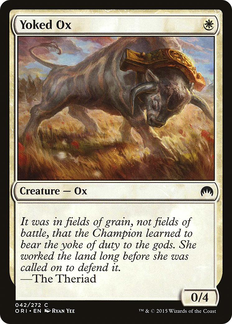 Magic Origins - (ORI-042) - Yoked Ox