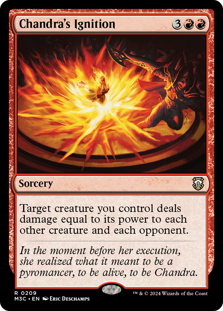 Modern Horizons 3 Commander - (M3C-209) - Chandra's Ignition