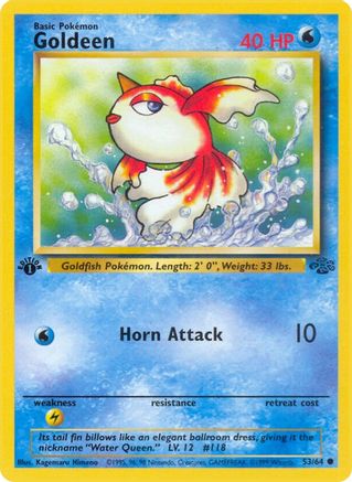 Jungle  053/64 Goldeen  - Unlimited - Common