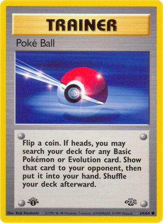 Jungle  064/64 Poke Ball  - Unlimited - Common