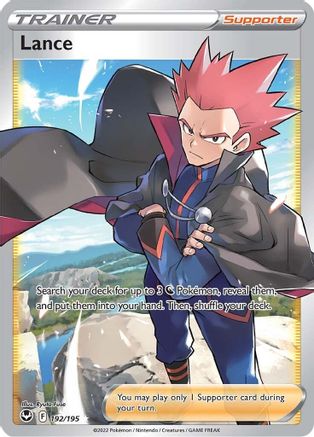 SWSH12 Silver Tempest  192/195 Lance (Full Art)  - Holofoil - Ultra Rare