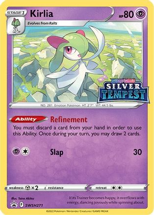SWSH Sword & Shield Promo Cards  SWSH271 Kirlia  - Holofoil - Promo