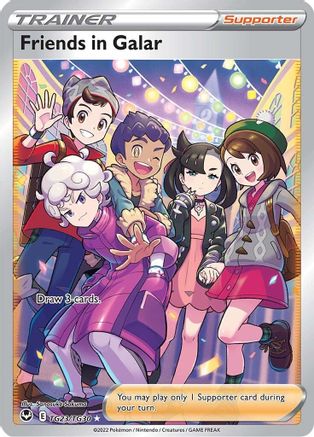 SWSH12 Silver Tempest Trainer Gallery  TG23/TG30 Friends in Galar  - Holofoil - Ultra Rare
