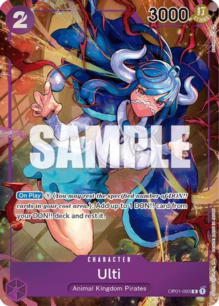 Romance Dawn  OP01-093 Ulti (Parallel) (OP01-093)  - Foil - Rare