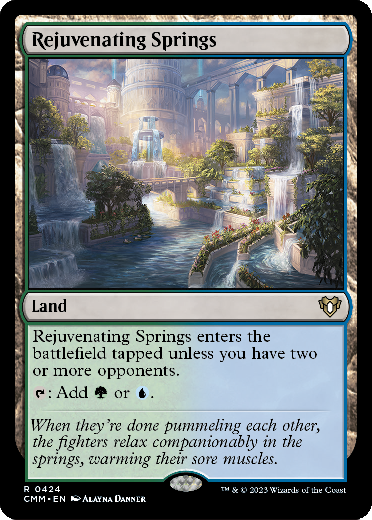 Commander Masters - (CMM-424) - Rejuvenating Springs