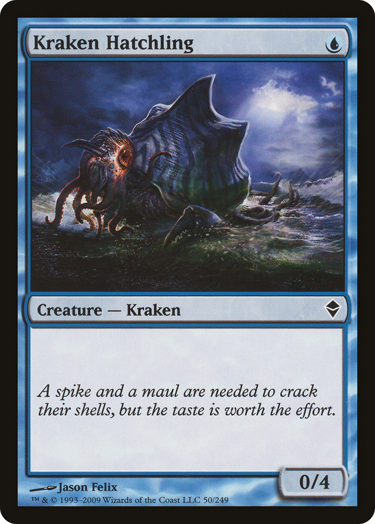 Zendikar - (ZEN-050) - Kraken Hatchling