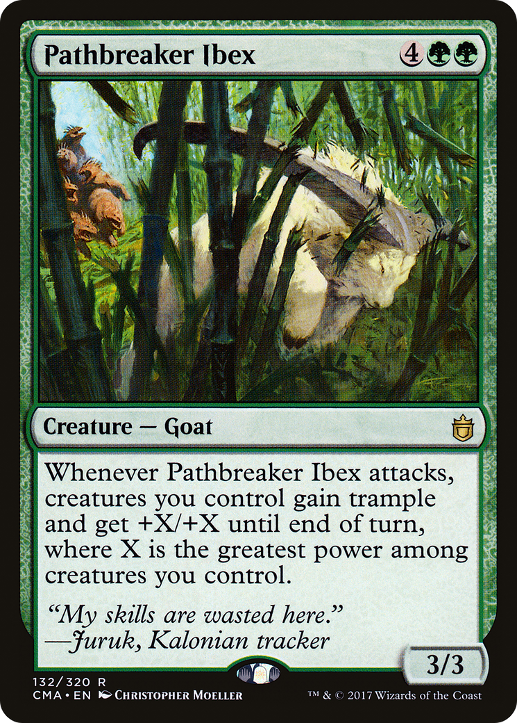 Commander Anthology - (CMA-132) - Pathbreaker Ibex