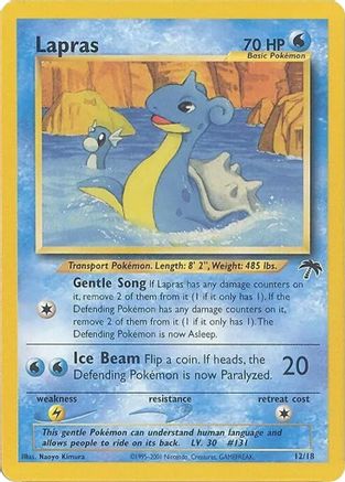 Southern Islands  012 Lapras  - Promo
