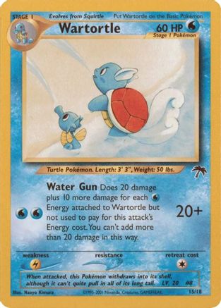 Southern Islands  015 Wartortle  - Promo