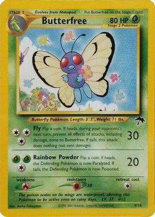 Southern Islands  009 Butterfree  - Promo