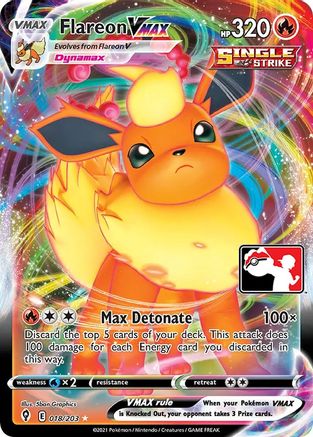 Prize Pack Series Cards  Flareon VMAX  - Holofoil - Ultra Rare