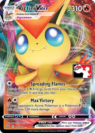 Prize Pack Series Cards  Victini VMAX  - Holofoil - Ultra Rare