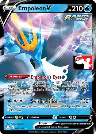 Prize Pack Series Cards  Empoleon V  - Holofoil - Ultra Rare