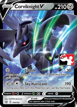 Prize Pack Series Cards  Corviknight V  - Holofoil - Ultra Rare