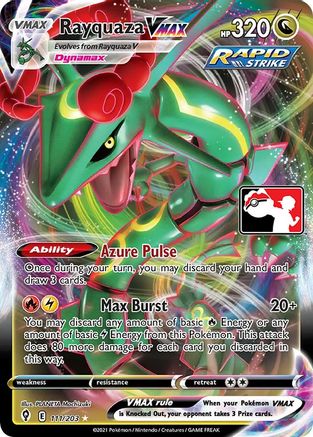 Prize Pack Series Cards  Rayquaza VMAX  - Holofoil - Ultra Rare