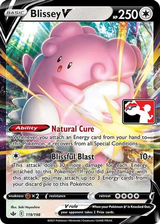 Prize Pack Series Cards  Blissey V  - Holofoil - Ultra Rare
