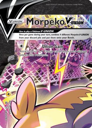 SWSH Sword & Shield Promo Cards  SWSH287 Morpeko V  - Holofoil - Promo
