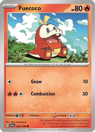 Miscellaneous Cards & Products  036/198 Fuecoco  - Holofoil - Promo