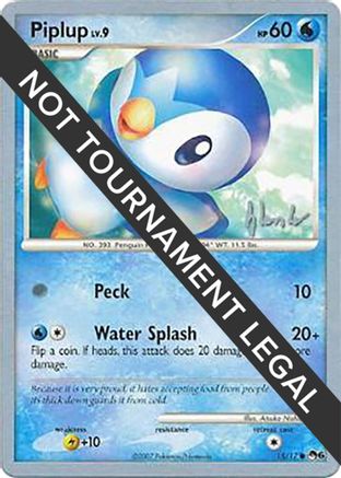 World Championship Decks  015 Piplup (15)  - Common