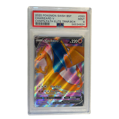 SWSH Sword & Shield Promo Cards  SWSH050 PSA9 #56534924 Charizard V  - Holofoil - Promo