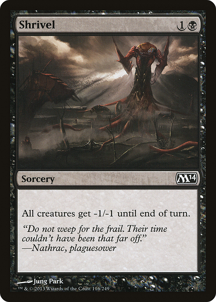 Magic 2014 - (M14-116) - Shrivel