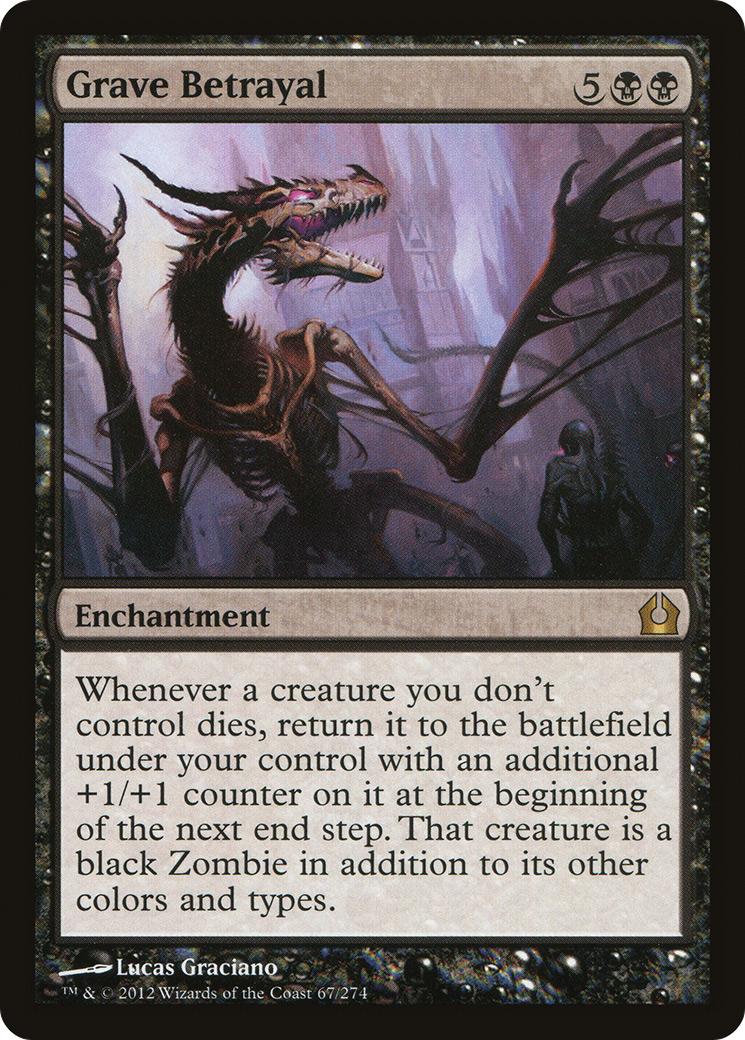 Return to Ravnica - (RTR-067) - Grave Betrayal Foil