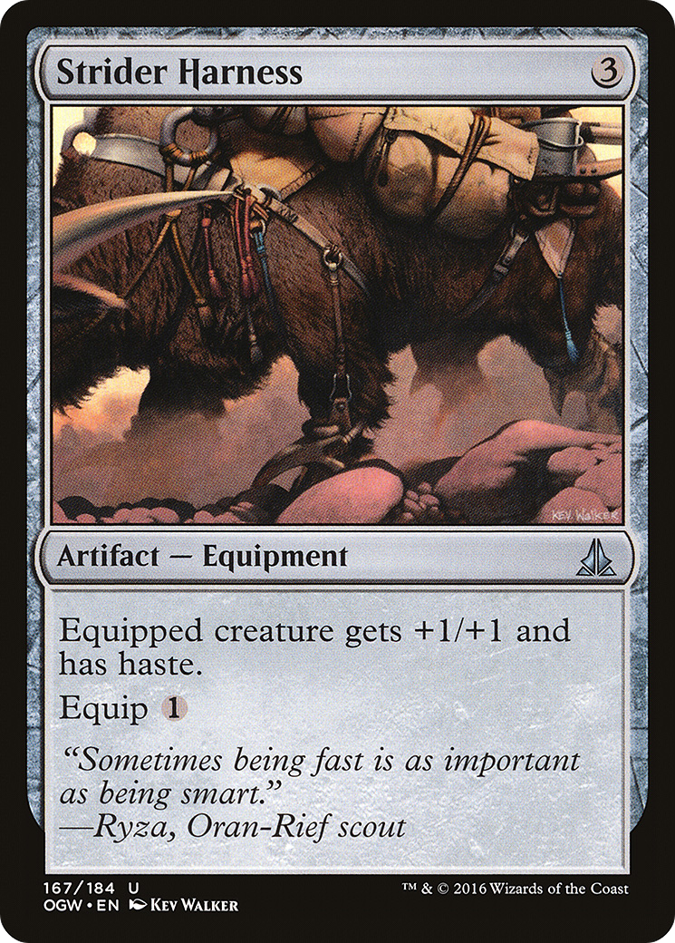 Oath of the Gatewatch - (OGW-167) - Strider Harness Foil