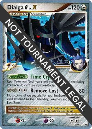 World Championship Decks  122 Dialga G LV.X - 2010 (Yuta Komatsuda)  - Ultra Rare
