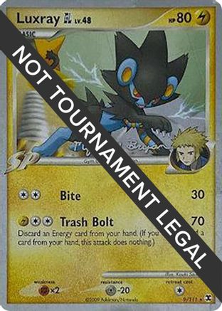 World Championship Decks  009 Luxray GL - 2010 (Mychael Bryan)  - Rare