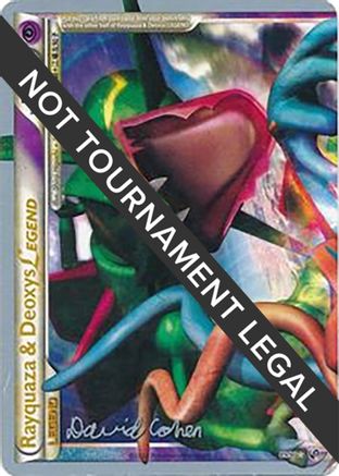 World Championship Decks  089 Rayquaza & Deoxys Legend (89)  - Ultra Rare