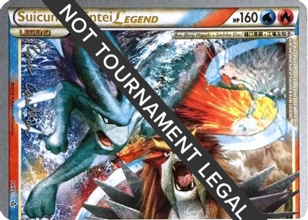 World Championship Decks  094 Suicune & Entei LEGEND (94)  - Holo Rare