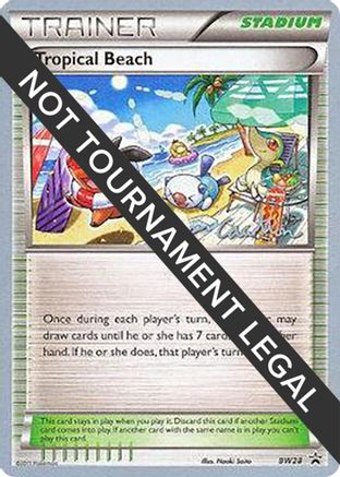 World Championship Decks  BW28 Tropical Beach - 2011 (Ross Cawthon)  - Promo