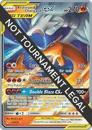 World Championship Decks  020 Reshiram & Charizard GX  - Ultra Rare